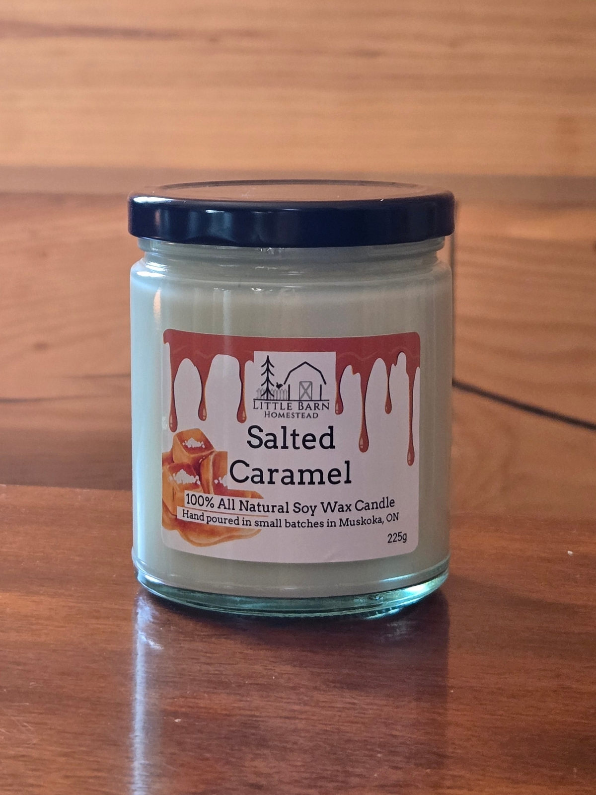 Salted Caramel Soy Candle