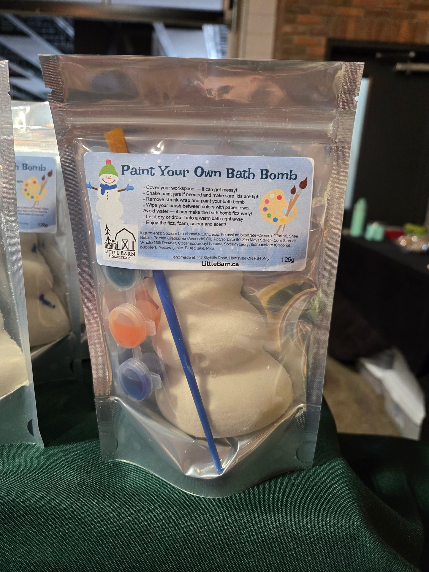 Paint Your Own Bath Bomb