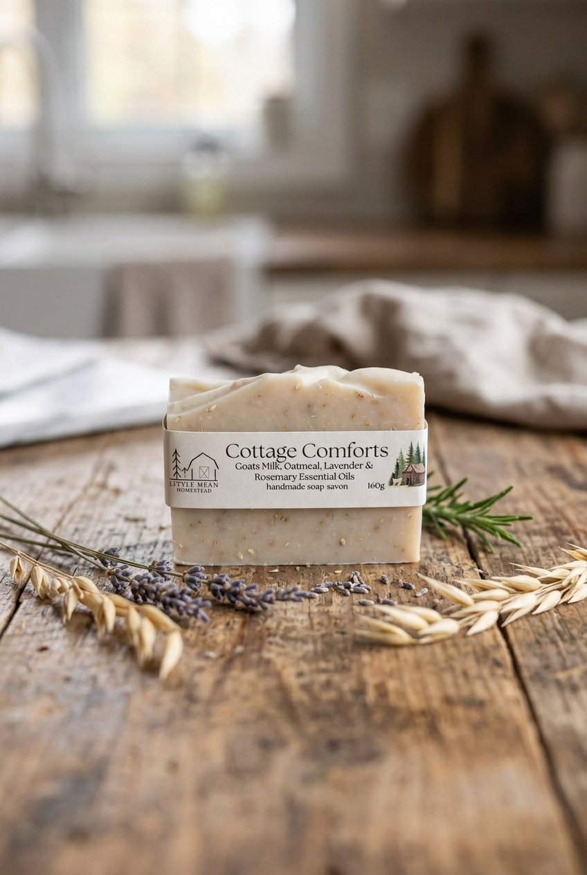 Cottage Comforts Goats Milk & Oatmeal Soap