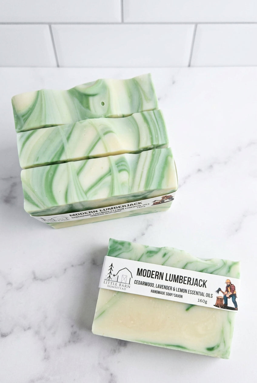 Modern Lumberjack Handmade Soap