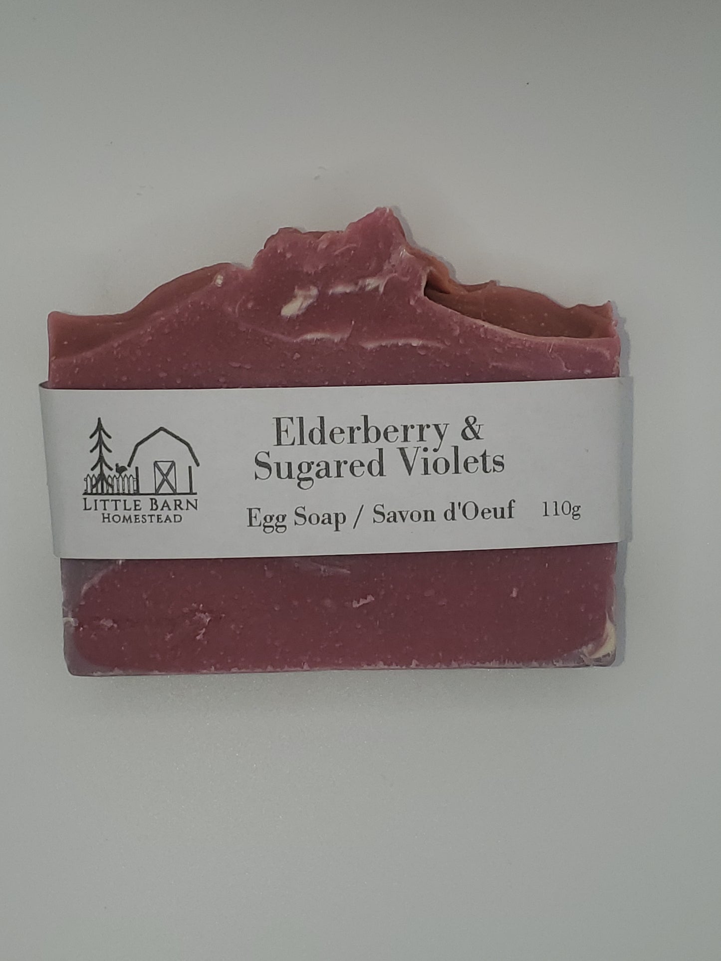 Elderberry & Violets Egg Soap