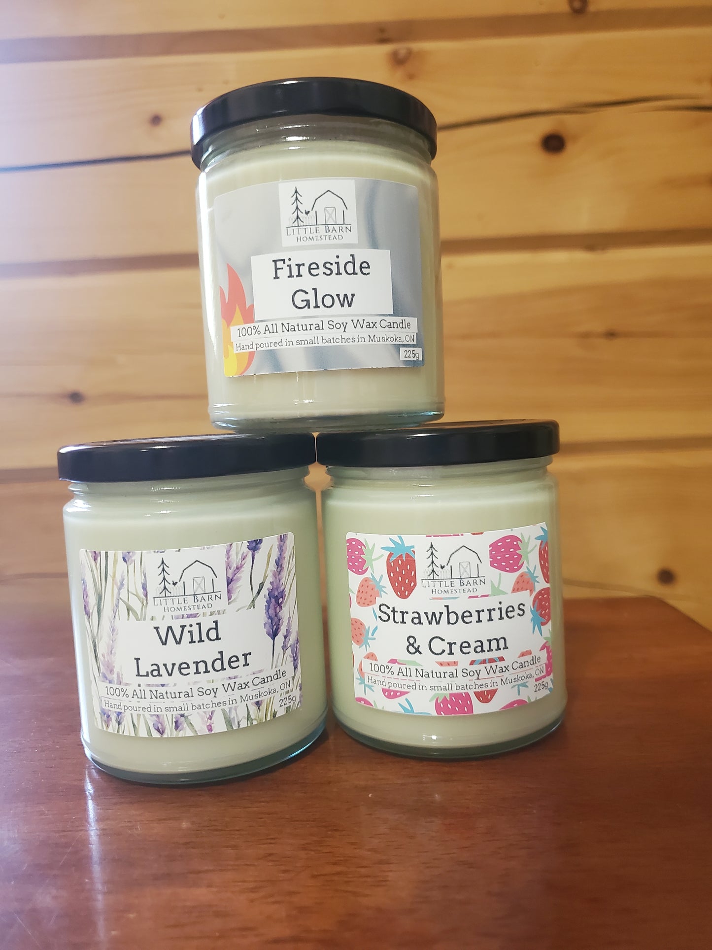 Fireside Glow Soy Candle