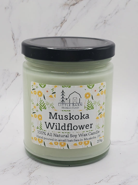 Muskoka Wildflower Soy Candle