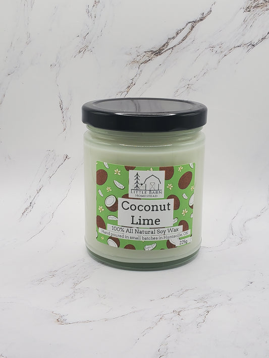 Coconut Lime Soy Candle