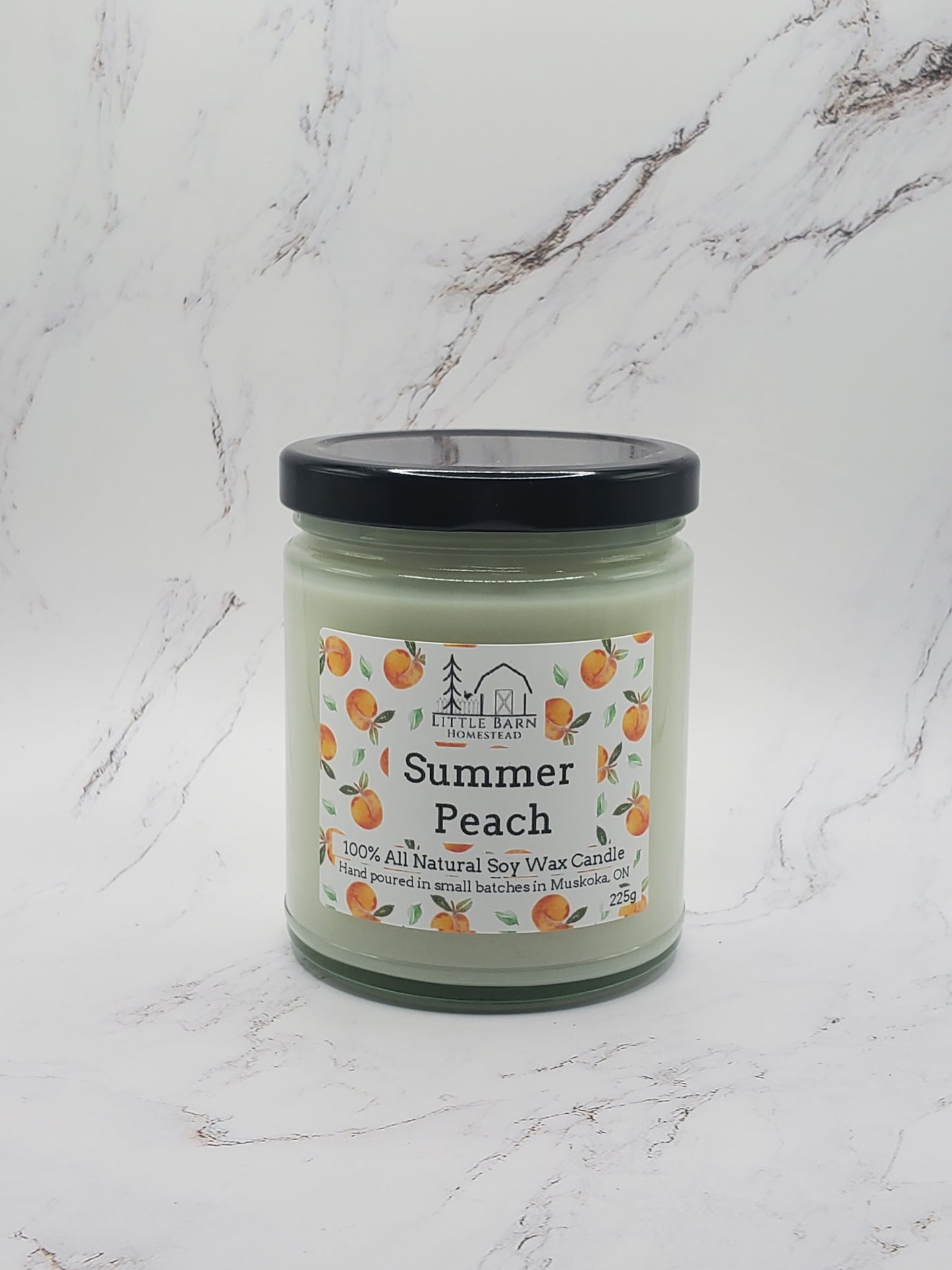 Summer Peaches Soy Candle