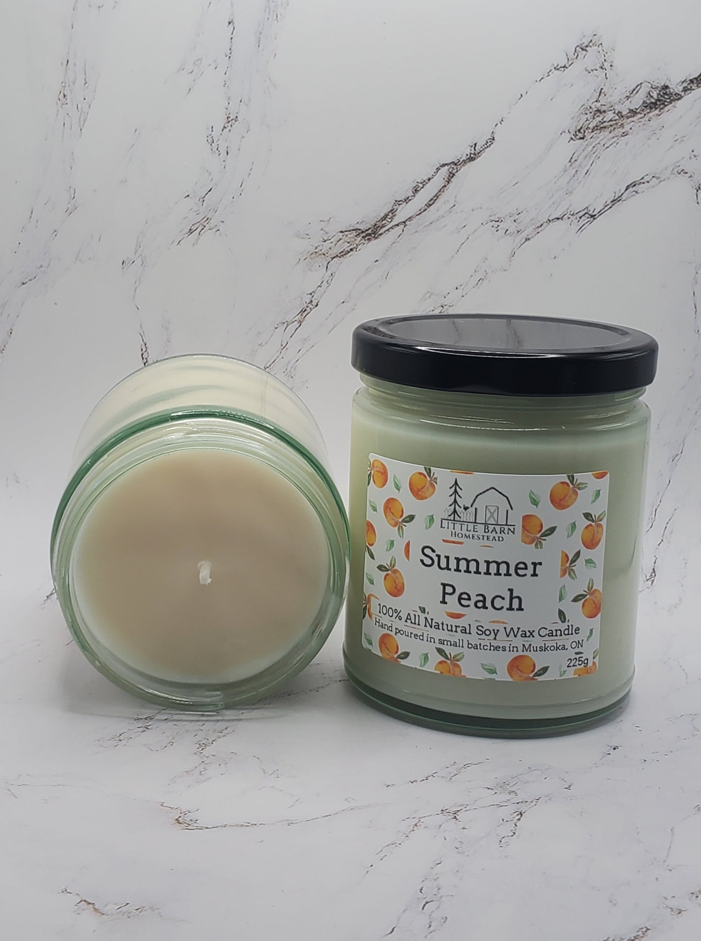 Summer Peaches Soy Candle