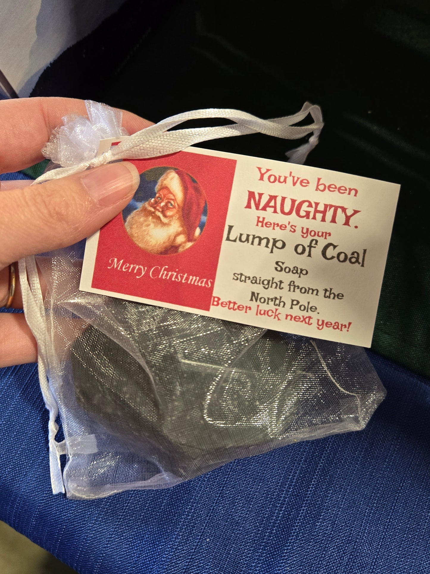 Coal Soap for Naughty Folks