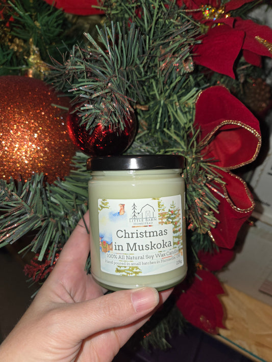 Christmas in Muskoka Soy Candle