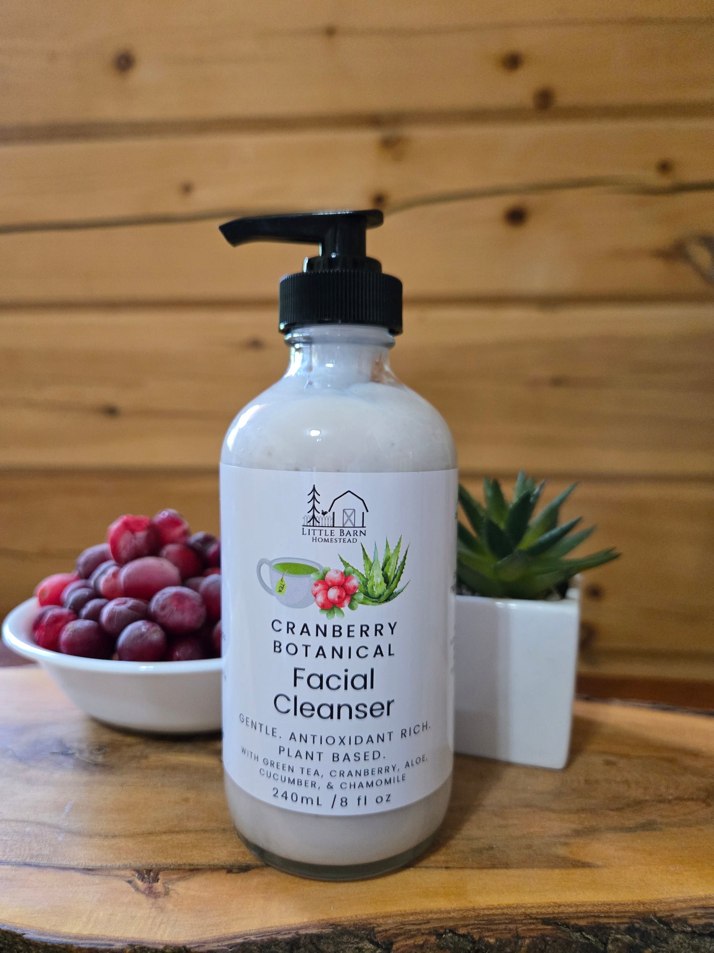 Cranberry Botanical Facial Cleanser