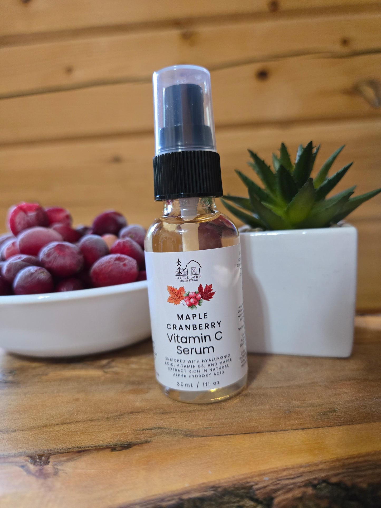 Maple Cranberry Vitamin C Serum