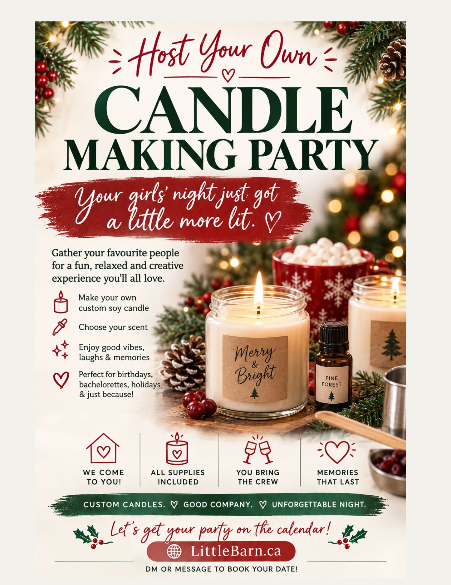 Host Your Own Candle Making Party!