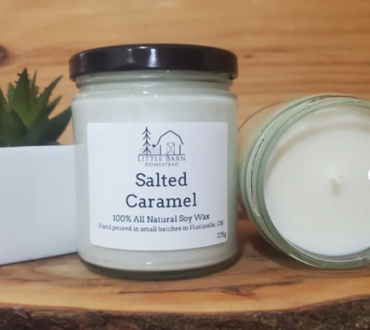 Salted Caramel Soy Candle