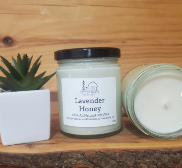 Lavender Honey Soy Candle