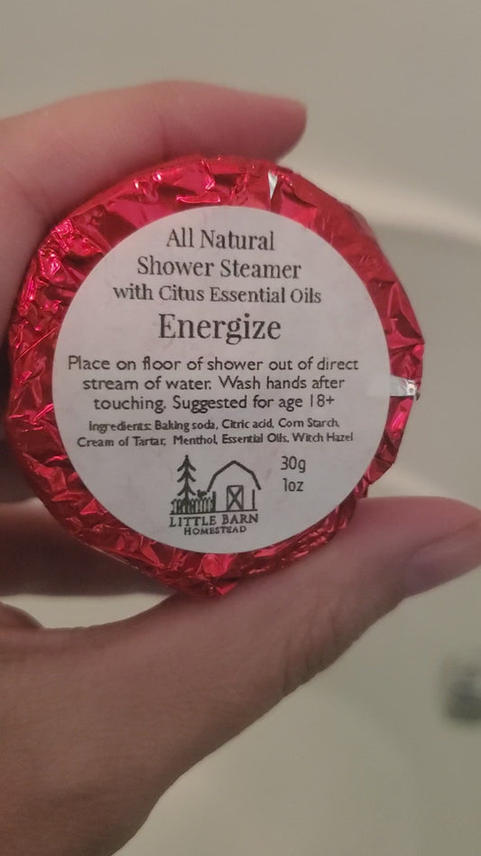 All Natural Menthol Shower Steamers