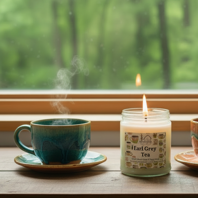 Earl Grey Soy Candle