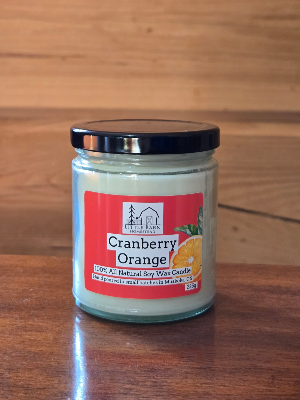 Cranberry Orange Soy Candle