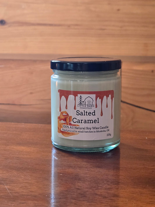 Salted Caramel Soy Candle
