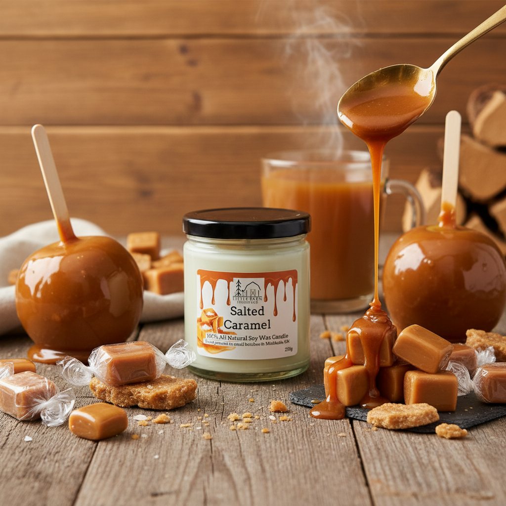 Salted Caramel Soy Candle