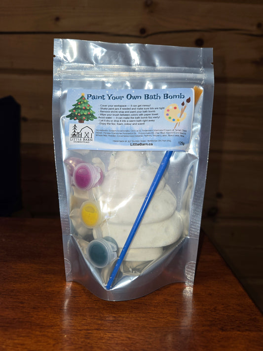Paint Your Own Bath Bomb