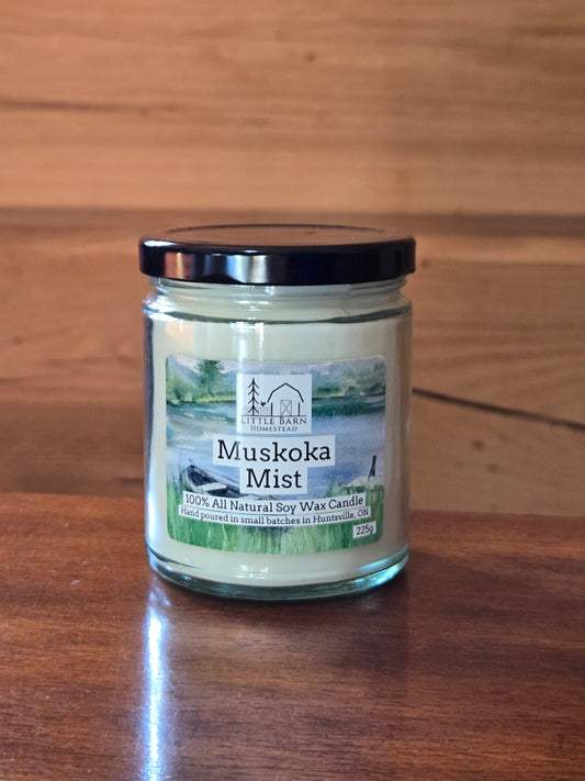 Muskoka Mist Soy Candle