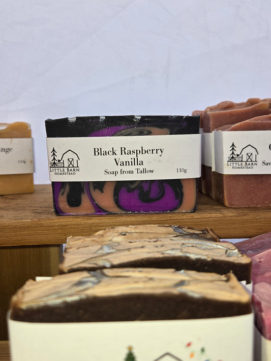 Black Raspberry Vanilla Body Soap