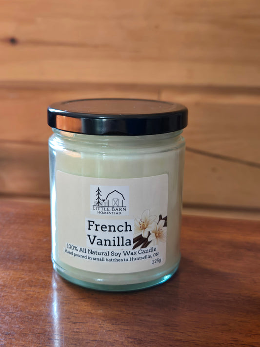 French Vanilla Soy Candle