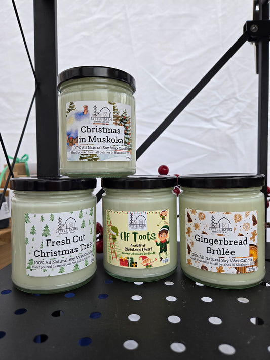 Fresh Cut Christmas Tree Candle