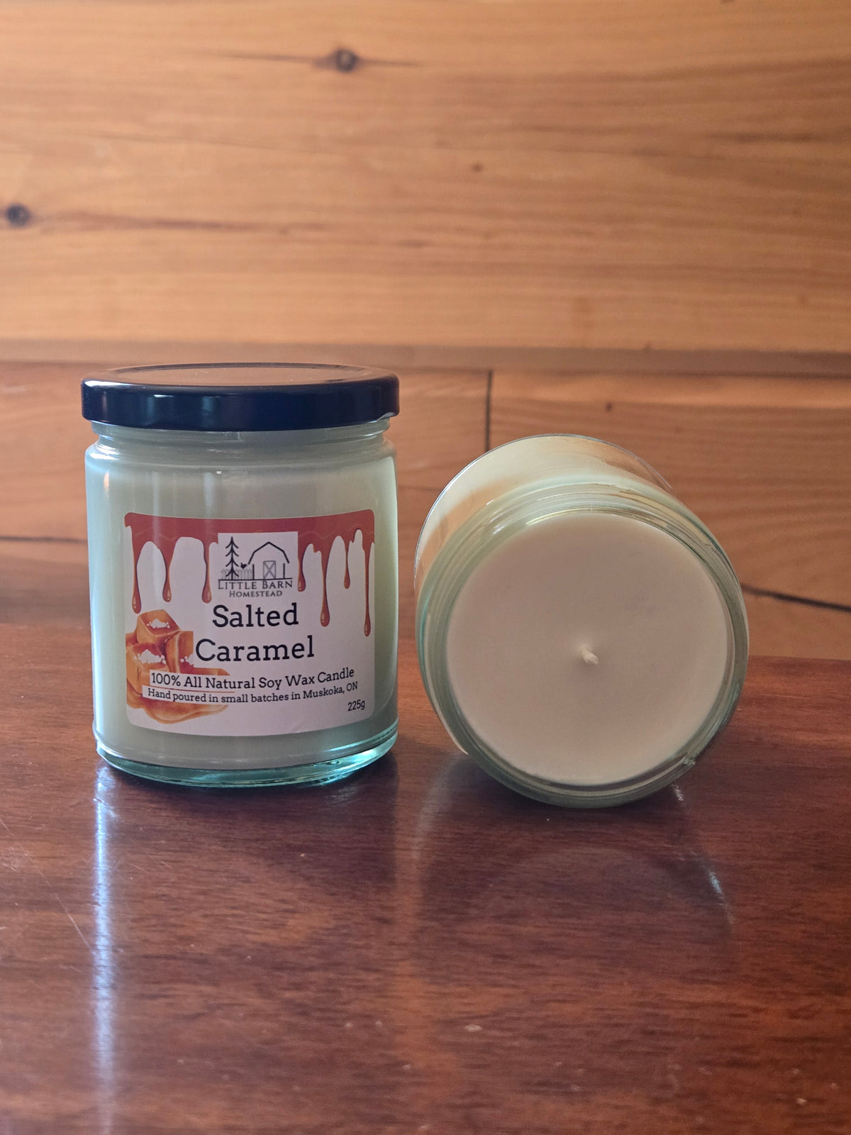 Salted Caramel Soy Candle