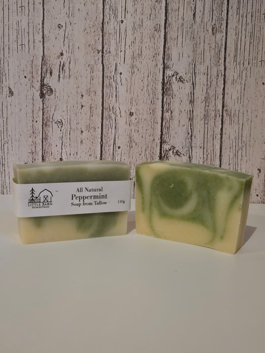 Peppermint Tallow Soap