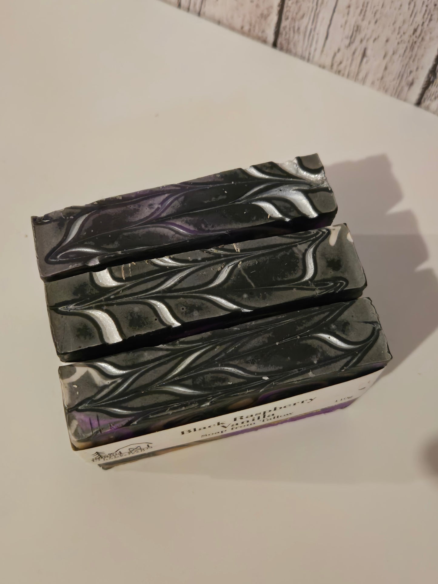 Black Raspberry Vanilla Soap made from Tallow